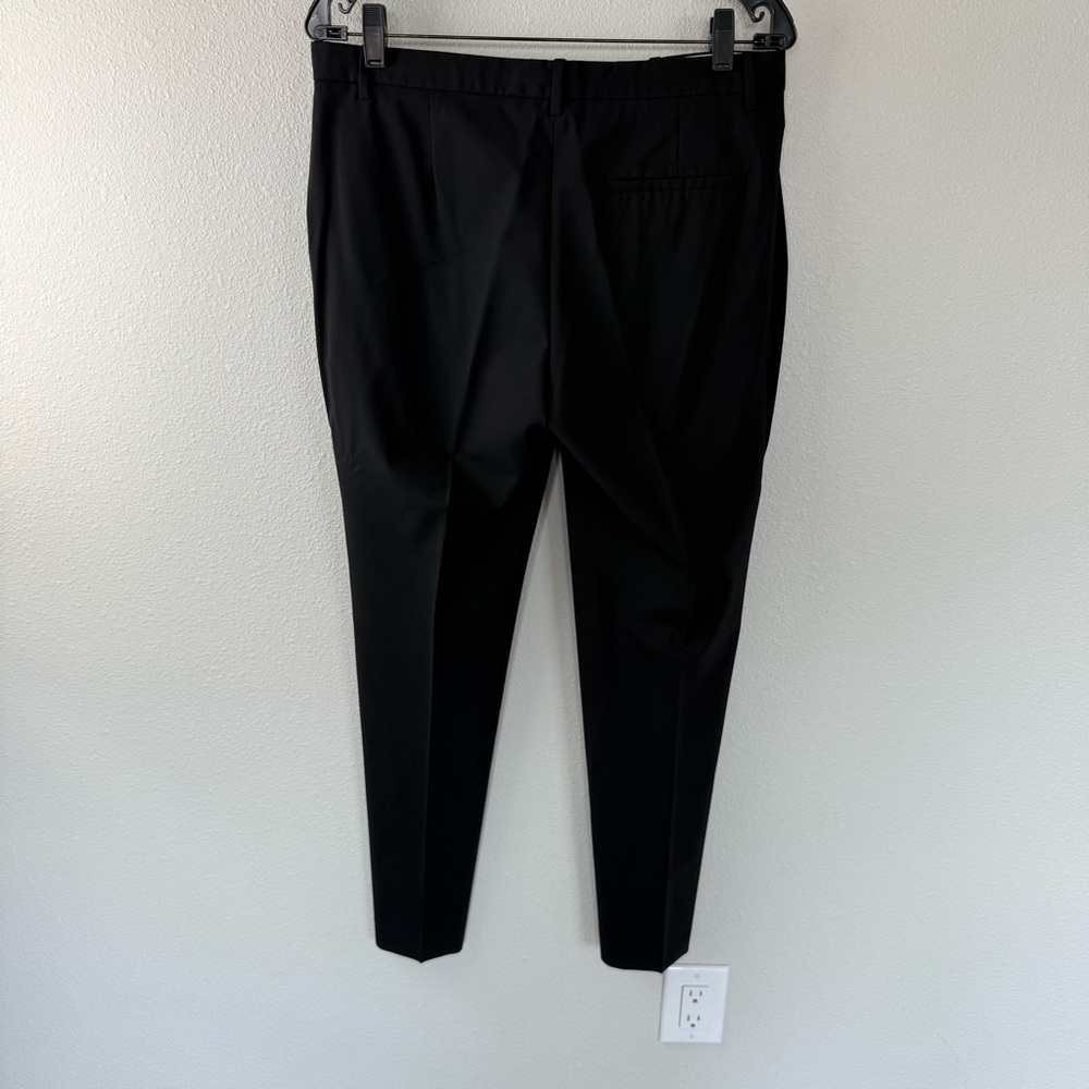 Theory Tailored Trouser Pant Travel Wool Black Business Casual Women’s 8 - Picture 8 of 11